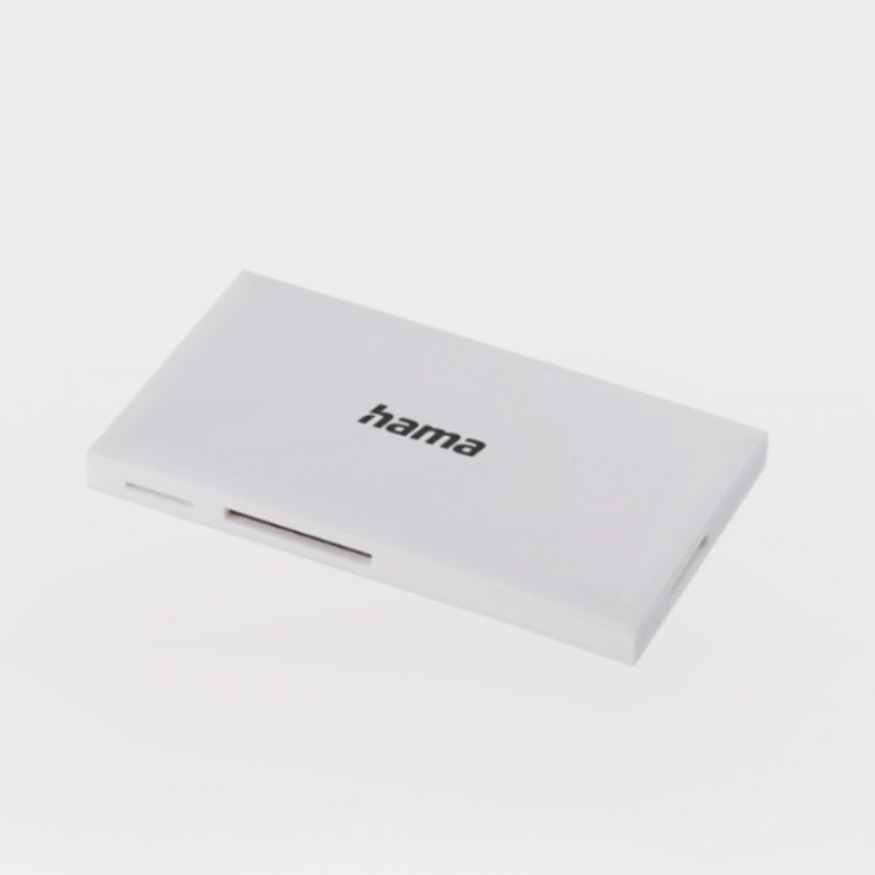 Multilector de tarjetas USB 3.0, SD / microSD / CF / MS, blanco