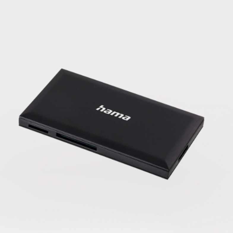 Multilector de tarjetas USB 3.0, SD / microSD / CF / MS, negro