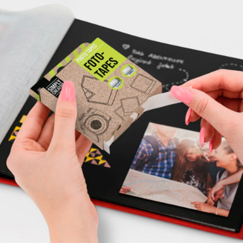 Dispensador de cinta fotográfica, 2 x 500 cintas, Paquete doble