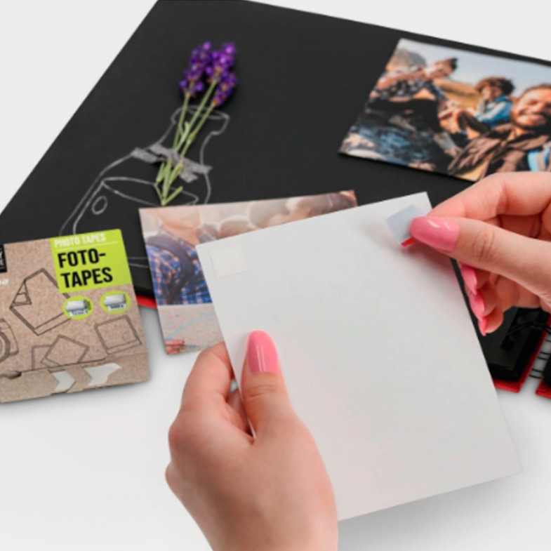 Dispensador de cinta fotográfica, 2 x 500 cintas, Paquete doble