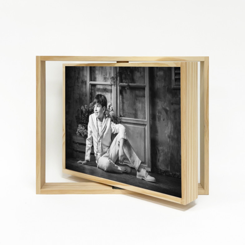 Caja Noria Con Foto y Material