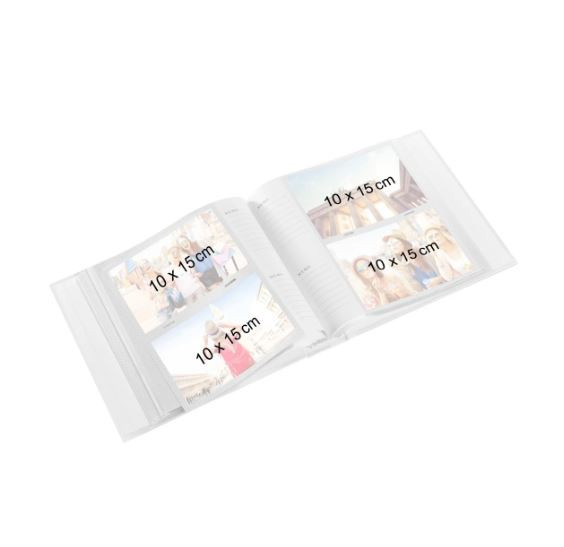 Álbum Slip-in La Fleur Memo blanco 200 F 10x15