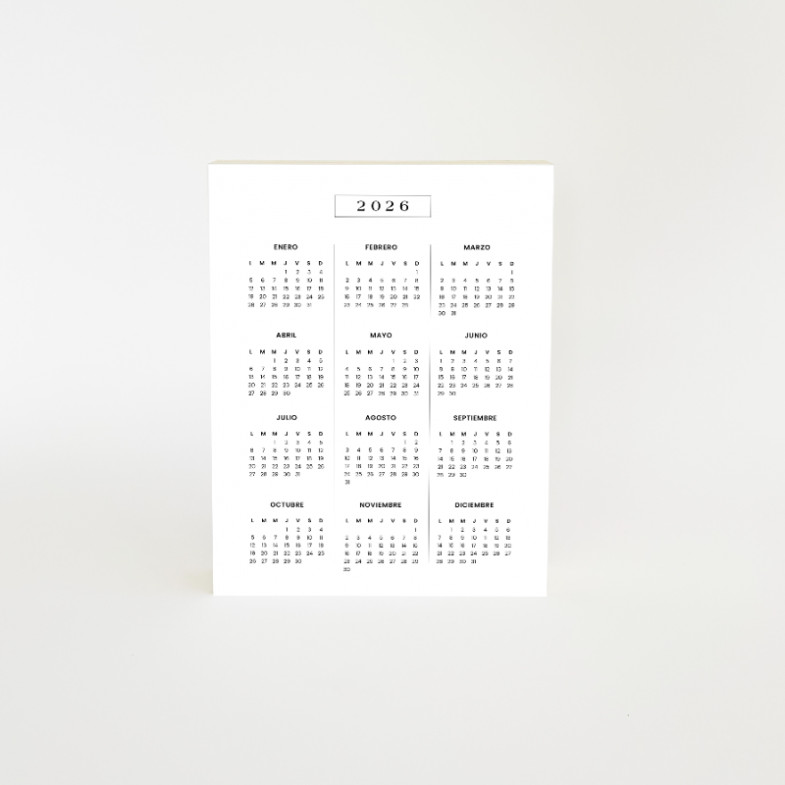Taco Max Calendario