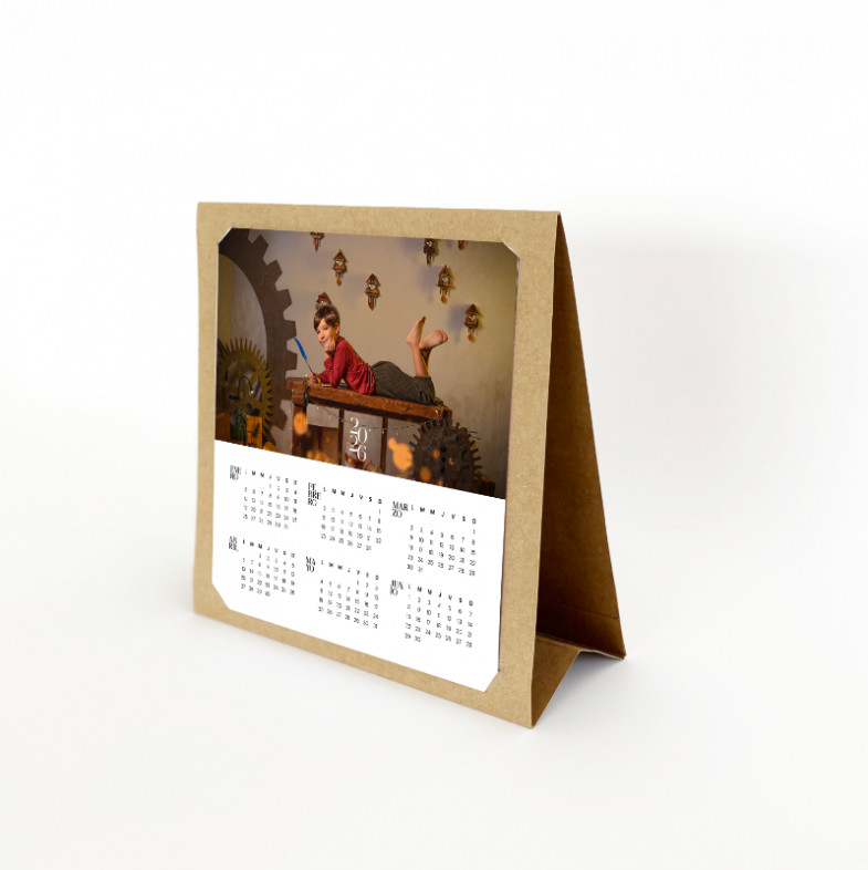 Calendario Kraft
