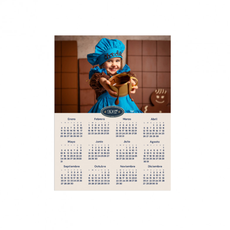 Calendario Imán Navidad