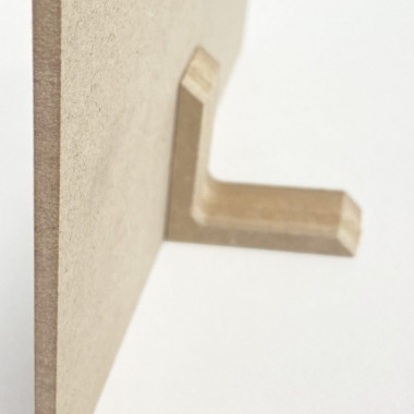 Porta Madera Flor