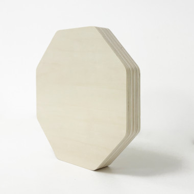 Caja Madera Octogonal Iman ST