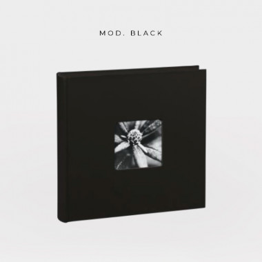 Álbum Analógico hojas negras 30x30 