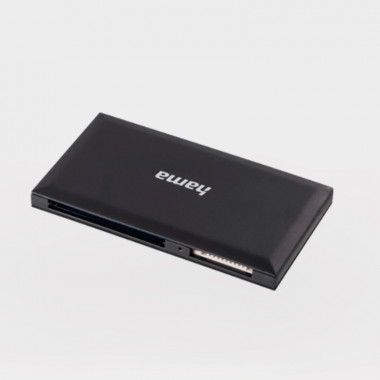 Multilector de tarjetas USB 3.0, SD / microSD / CF / MS, negro