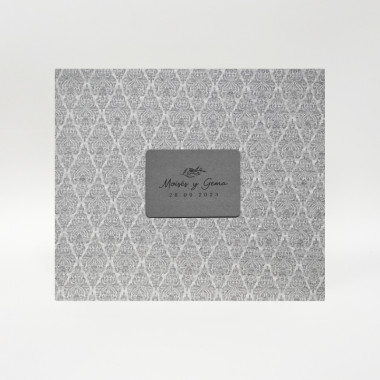 Álbum 1 pieza chapa o liso colección boda