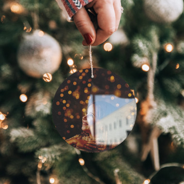 Colgador Metacrilato Navideño