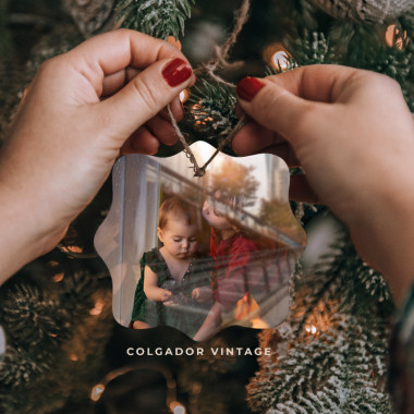 Colgador Metacrilato Navideño