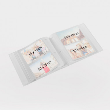Álbum Slip-in Gris Memo 10x15